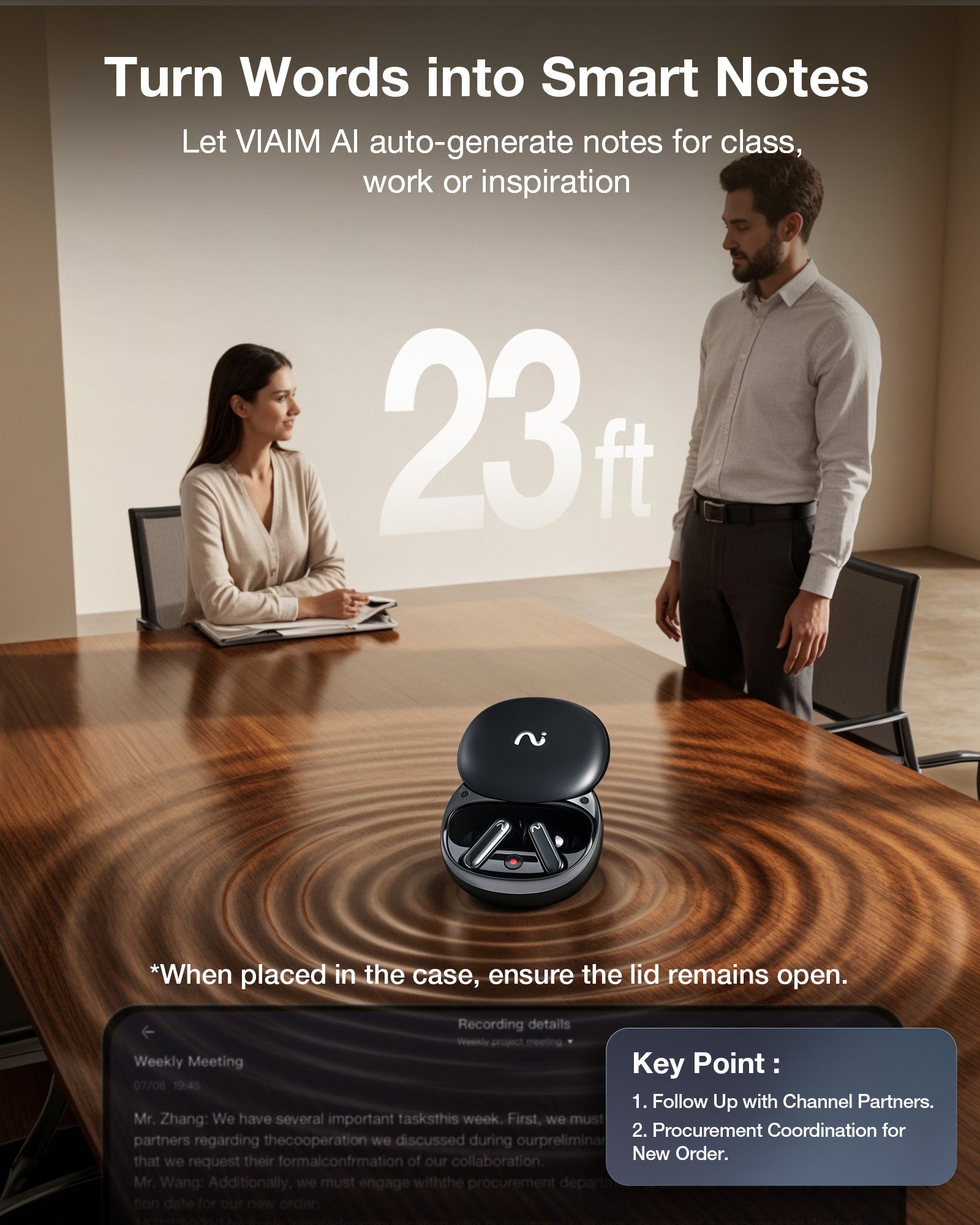 Viaim RecDot - Earbuds That Do the Listening for You