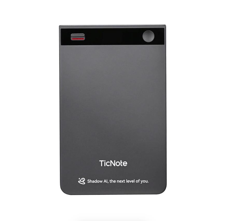 TicNote AI Voice Recorder with Real-Time Transcription and Summarization