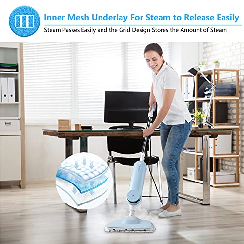 Doker 4-Pack Microfiber Mop Head Pads